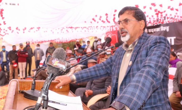बालुवाटारमा संघीयता खारेज गर्ने छलफल चल्यो : जनार्दन शर्मा