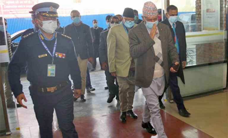 परराष्ट्रमन्त्री ज्ञवाली नयाँदिल्लीमा   
