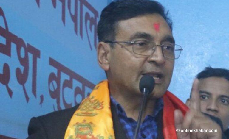 प्रचण्ड स्वघोषित नेतामात्रै हो : रायमाझी