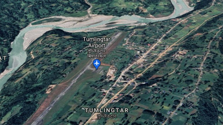 तुम्लिङटार विमानस्थलको धावनमार्ग मर्मत शुरु, साना जहाज मात्र उड्ने