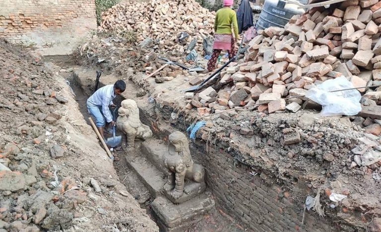 अतिक्रमण गरी जग खन्दा मन्दिरको संरचना भेटियो