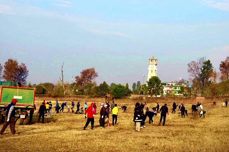वीरेन्द्रनगर सरसफाइका लागि ‘साझा अभियान’