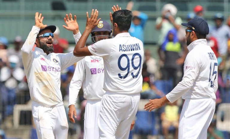 भारतविरुद्धको दोस्रो टेस्टमा इंग्ल्याण्ड १३४ रनमा अलआउट