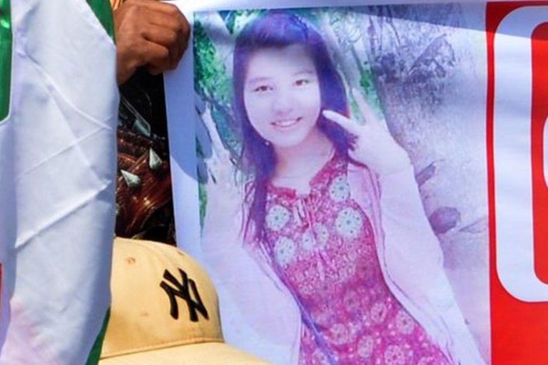 म्यानमार : सैनिक ‘कू’विरुद्धको आन्दोलनमा गोली लागेकी महिलाको मृत्यु