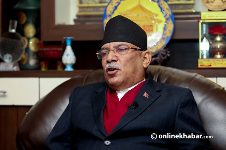 लुम्बिनीको मुख्यमन्त्रीमा पोखरेलको नियुक्ति अनैतिक र असंवैधानिक : प्रचण्ड