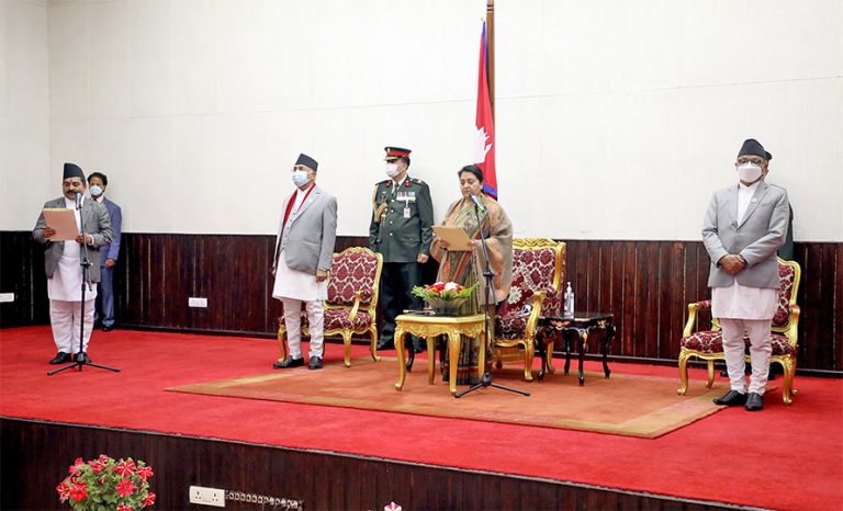 तिलक परियारलाई हटाएर पत्रकार अहिराजलाई प्रदेश प्रमुख बनाइयो, उपराष्ट्रपति र सभामुखद्वारा सपथ बहिस्कार