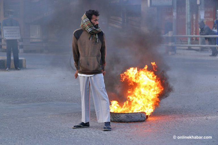 आम हड्तालले बुटवल ठप्प (फोटो फिचर)