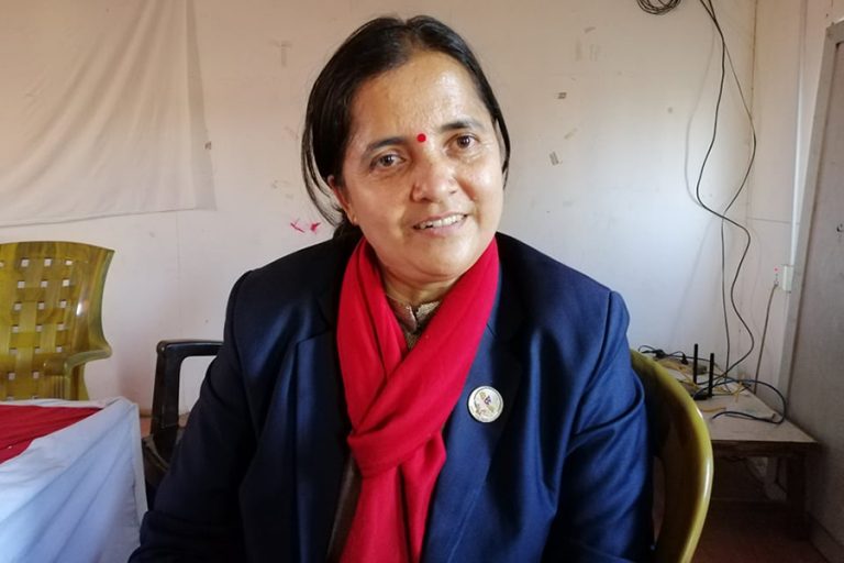 नेकपा ओली समूहको चितवन अध्यक्षमा पार्वती रावल