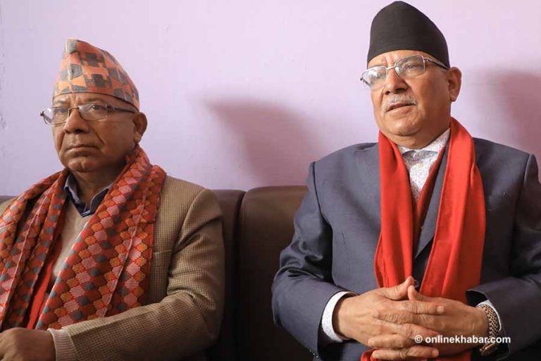 यथास्थितिमा ओलीसँग एकता सम्भव छैन : प्रचण्ड–माधव समूह