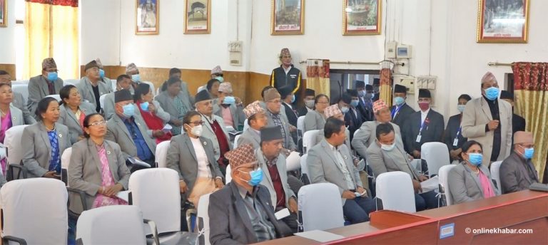 प्रदेश १ : सत्ता पक्षले आजको प्रदेशसभा बैठक पनि अवरुद्ध गर्ने