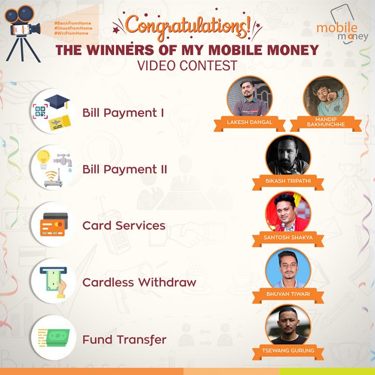 लक्ष्मी बैंकको ‘माई मोबाइल मनि’ भिडियो प्रतियोगिताको नतिजा घोषणा