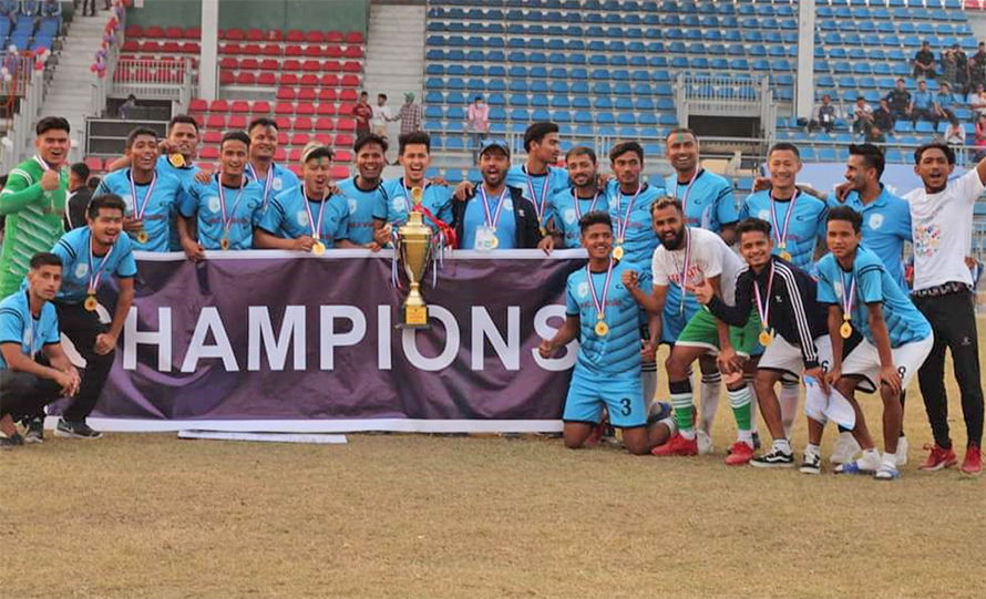 कैलालीको स्टार सिटी क्लबले जित्यो एन्फा प्रेसिडेन्ट कपको उपाधि