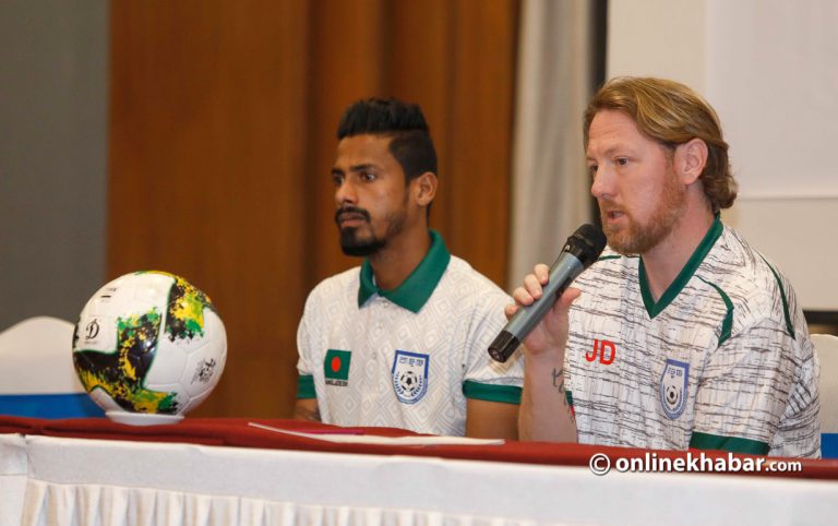 त्रिदेशीय फुटबल : उद्घाटन खेलमा आज बंगलादेश र कीर्गिस्तान खेल्दै
