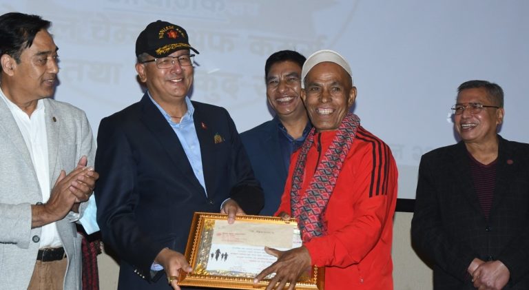 चेम्बरको वार्षिकोत्सवमा दौड प्रतियोगिता