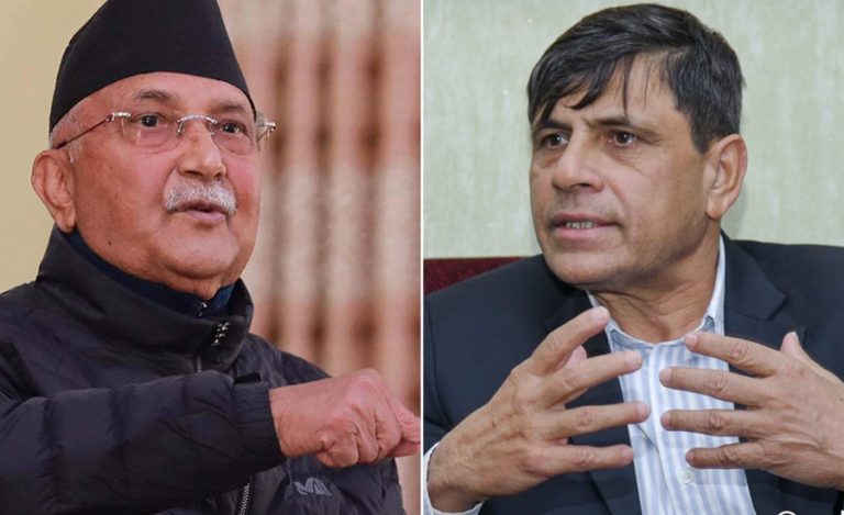 संसदीय दलमा ओली र भुसालको सवाल-जवाफ