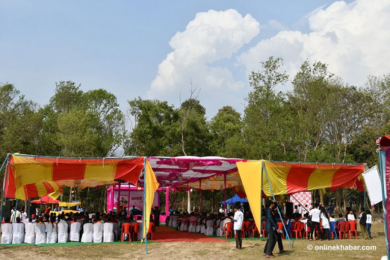 सुर्खेतको बुलबुले उद्यानमा कर्णाली उत्सव सुरु