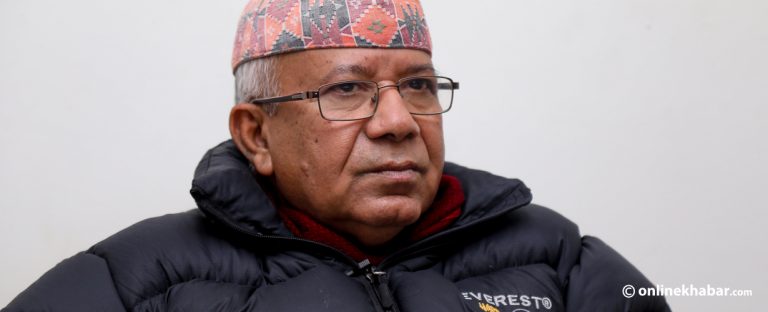 दासढुंगा घटनाको यथार्थ पत्ता लगाउन माधव नेपालको आग्रह