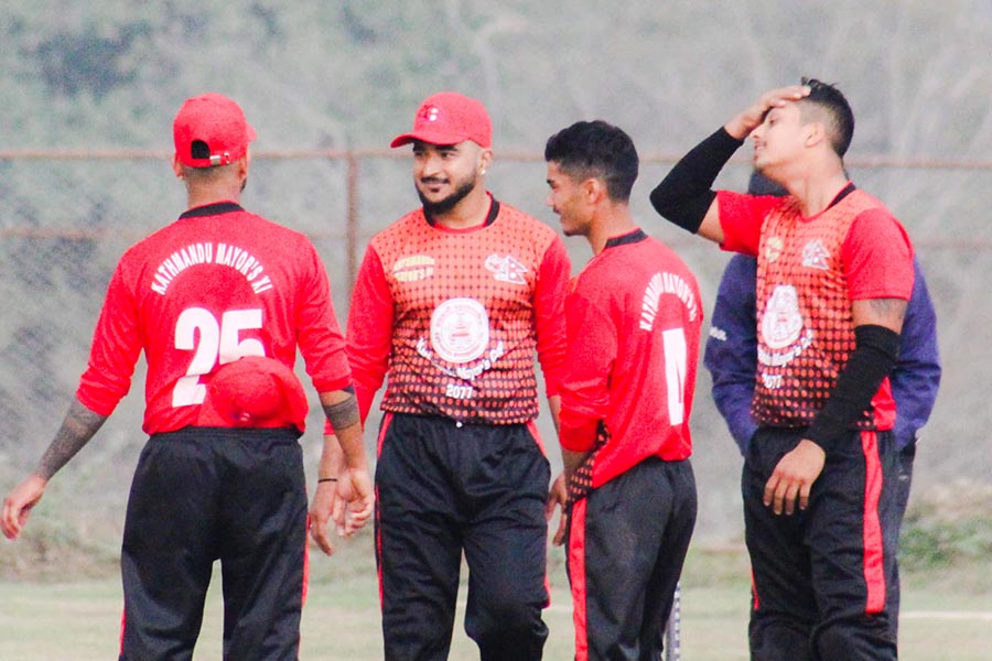 सन्दीपको अलराउण्ड प्रदर्शनमा काठमाडौं मेयर ११ को विजयी सुरुवात
