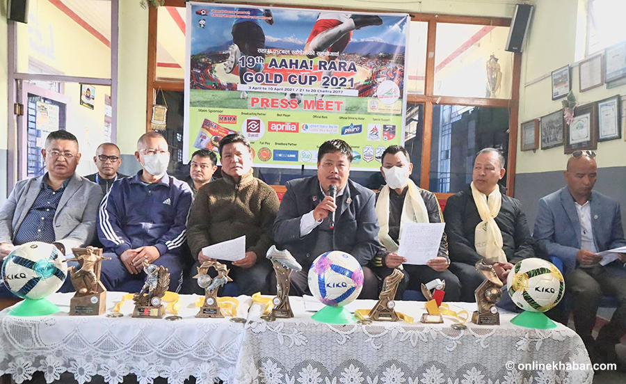 चैत २१ देखि आहा रारा गोल्डकप, १ विदेशीसहित ८ टिम सहभागी हुँदै