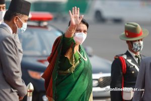 राष्ट्रपति भण्डारी लुम्बिनी आउँदै
