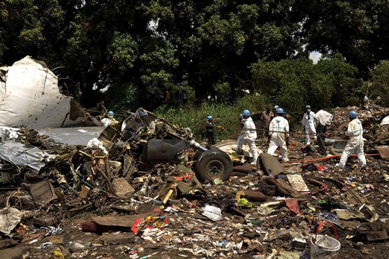 दक्षिण सुडानमा विमान दुर्घटना, १० को मृत्यु