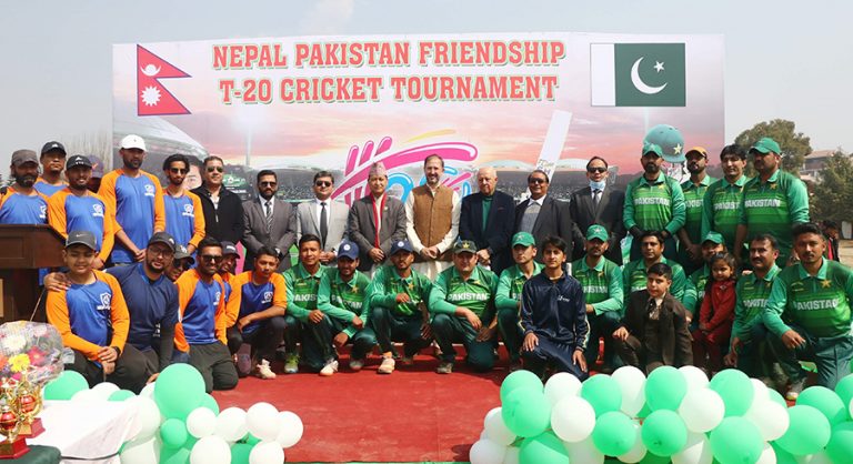 नेपाल-पाकिस्तान फ्रेन्डसिप क्रिकेट सुरु