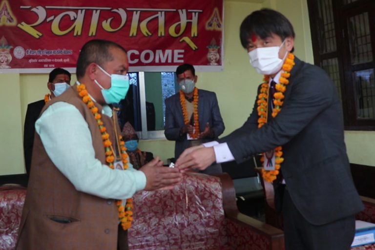 गुल्मीमा जापानको सहयोगमा चार कोठे विद्यालय भवन निर्माण