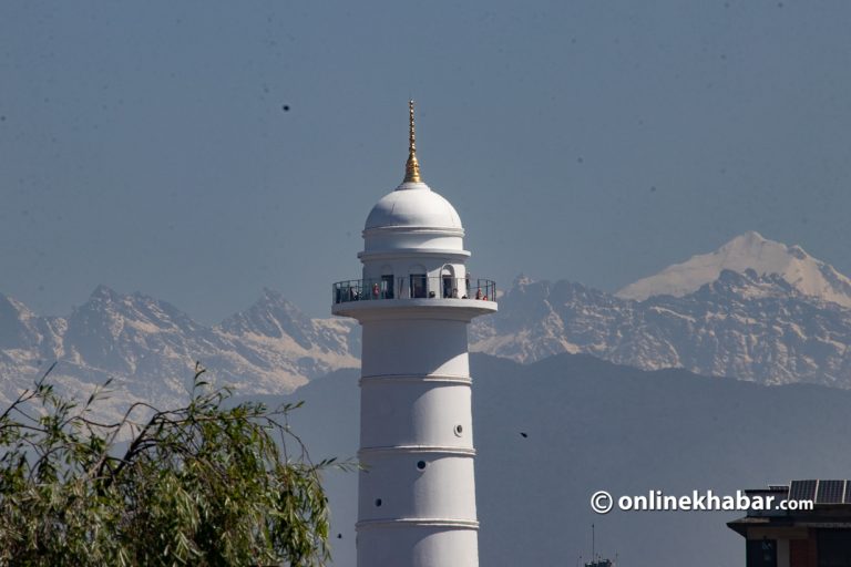 रोकिएको धरहरा पुनःनिर्माण अझै सुरु भएन