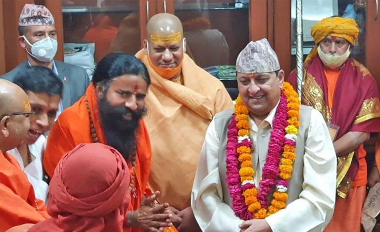 पूर्वराजा ज्ञानेन्द्र शाहले के-के गरे भारतमा ?