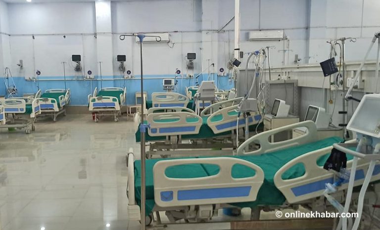 चिकित्सक संघद्वारा १०० बेडको आइसोलेसन स्थापना
