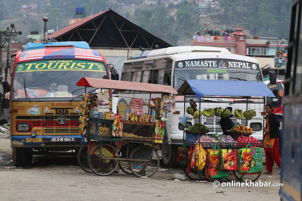 निर्माणको ३५ वर्षपछि बनेपा बसपार्क सञ्चालनमा