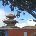 पलाञ्चोक भगवतीको मूर्तिमा पसिना