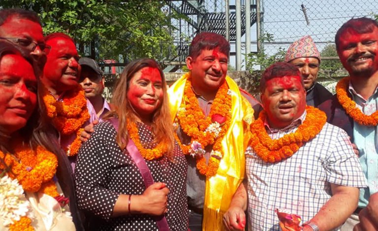 पत्रकार महासंघको अध्यक्षमा पोखरेलको जित