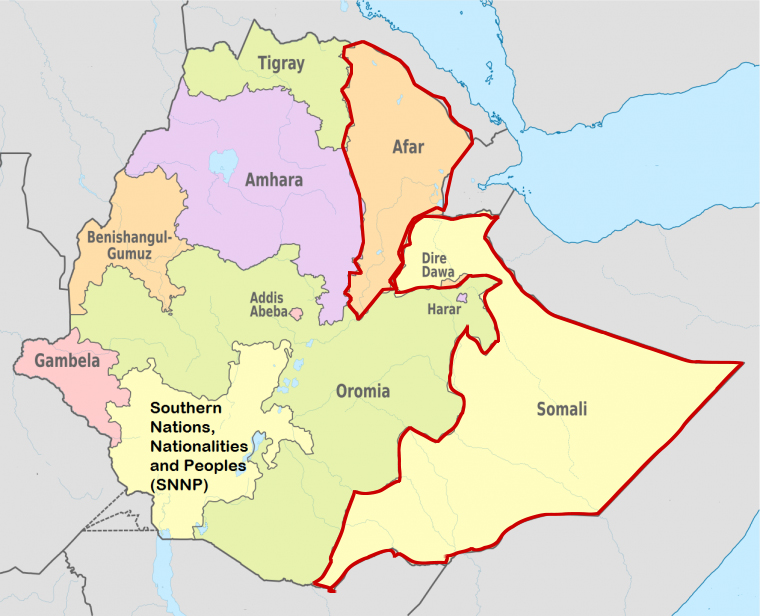 इथियोपियामा विवादित भूमिलाई लिएर झडप, सयभन्दा बढीको मृत्यु