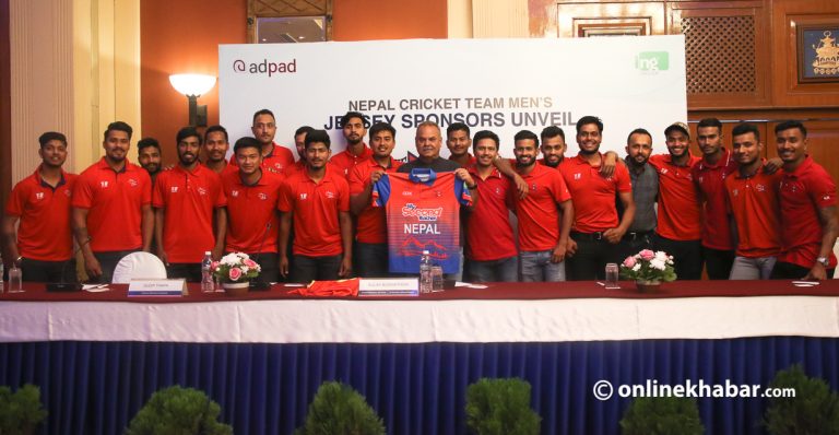 नेपाली क्रिकेट टिमको जर्सीको डिजाइन आह्वान, उत्कृष्टले १ लाख पाउने