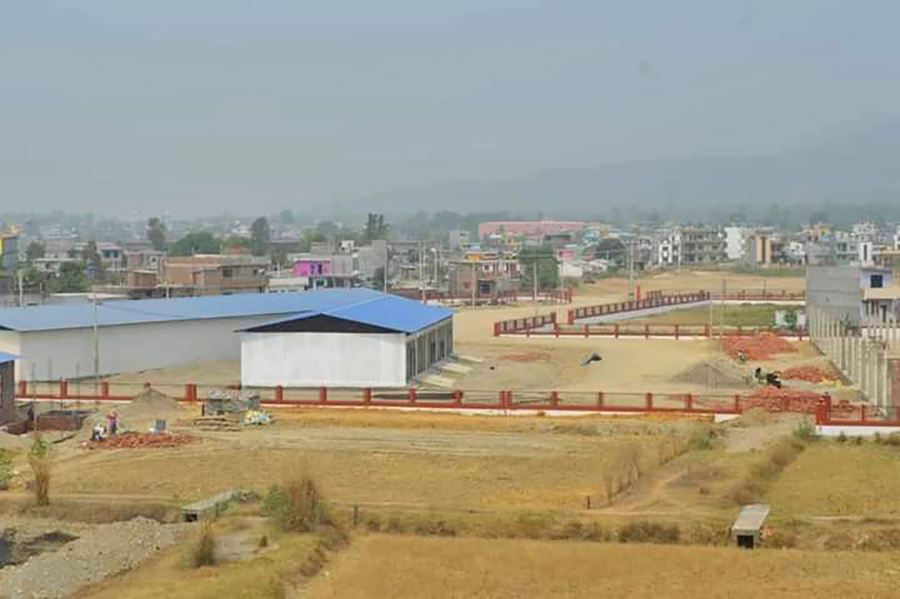 ढुवानी व्यवसायीको पहलमा बुटवलमा बन्यो ट्रान्सपोर्ट भिलेज