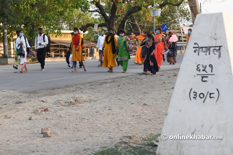 कोरोना फैलिन थालेपछि जमुनाह नाकामा कडाइ