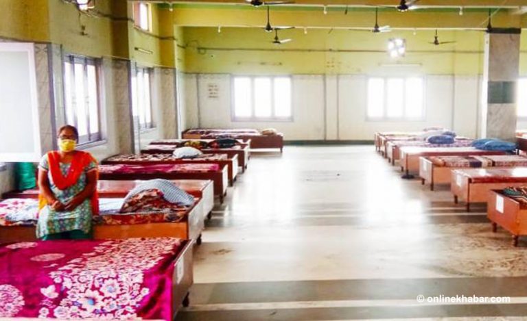 वीरगञ्ज महानगरले सञ्चालन गरेको कोरोना अस्पतालको अनुगमन