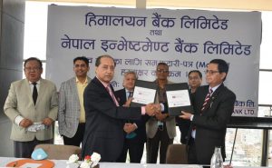 हिमालयन र इन्भेष्टमेन्ट बैंकको मर्जर सहमति भाँडियो
