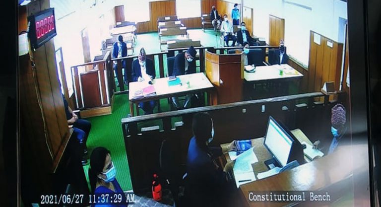 संसद विघटनसम्बन्धी रिटमा देउवाको पक्षबाट ३६ जनाले गरे बहस