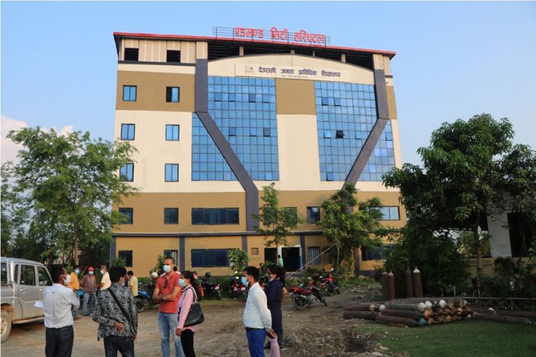 बुटवलको जितगढीमा ५० शय्याको कोभिड अस्पताल सञ्चालन