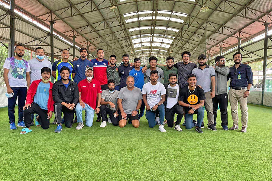 क्रिकेटको बन्द प्रशिक्षणमा रहने खेलाडी र अफिसियलको कोरोना रिपोर्ट नेगेटिभ