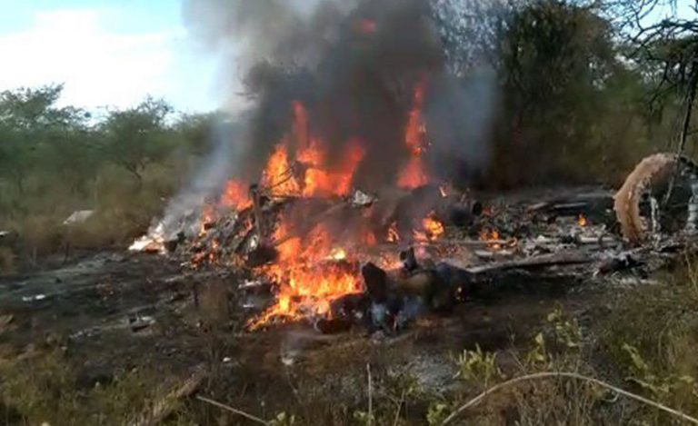 केन्यामा लडाकू विमान दुर्घटना, १० सैनिकको मृत्यु