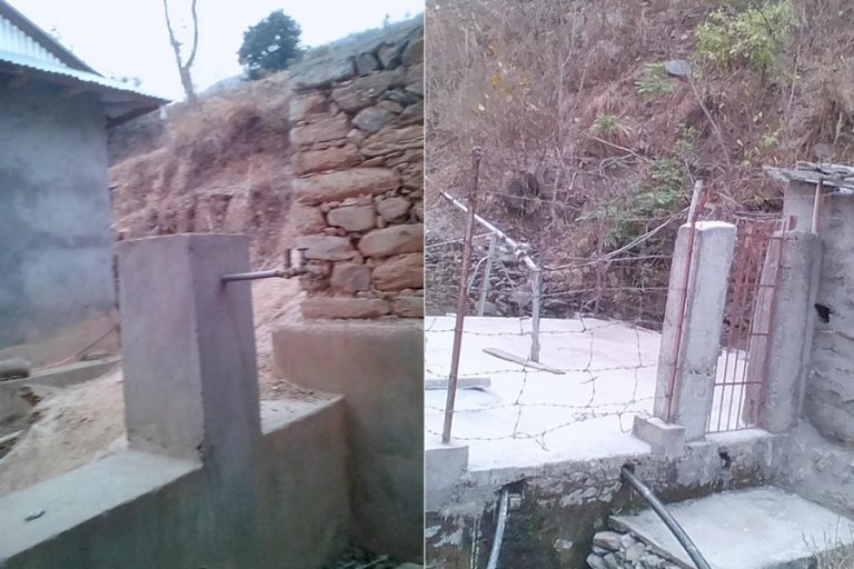 रामेछापको खनियापानीमा खानेपानी आयोजना अलपत्र