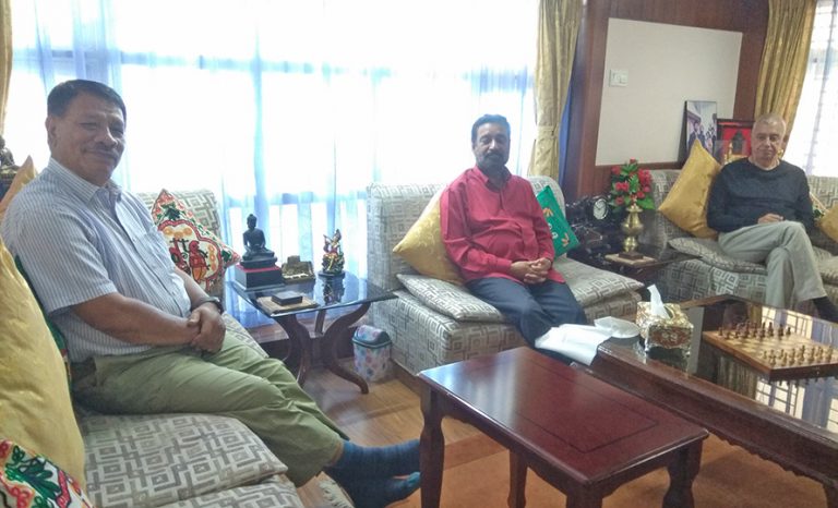 विमलेन्द्र, प्रकाशमान र शशांकबीच भेटवार्ता