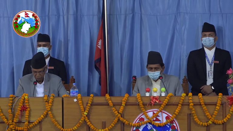 सुदूरपश्चिम सरकारको नीति तथा कार्यक्रम : कोरोना रोकथाम प्राथमिकतामा
