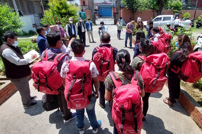 गण्डकी प्रदेशमा कोभिड-१९ प्रतिकार्य समूह परिचालन