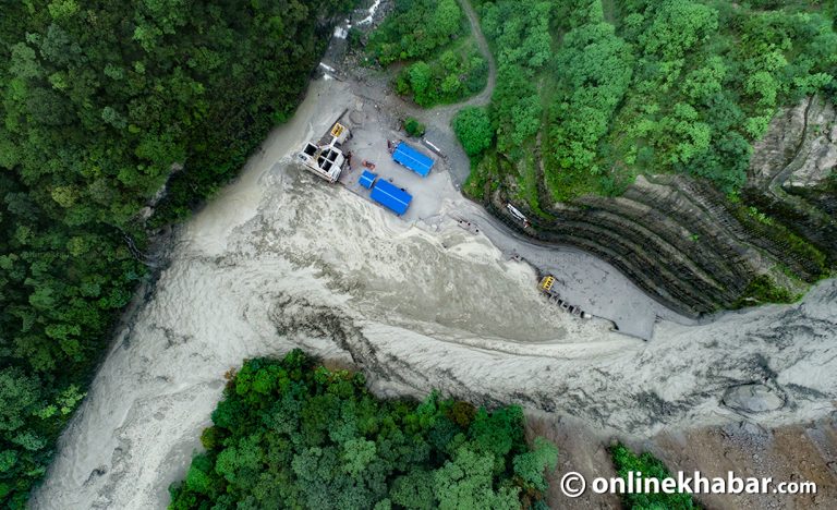 मेलम्ची खानेपानी आयोजनामा १ अर्बको क्षति