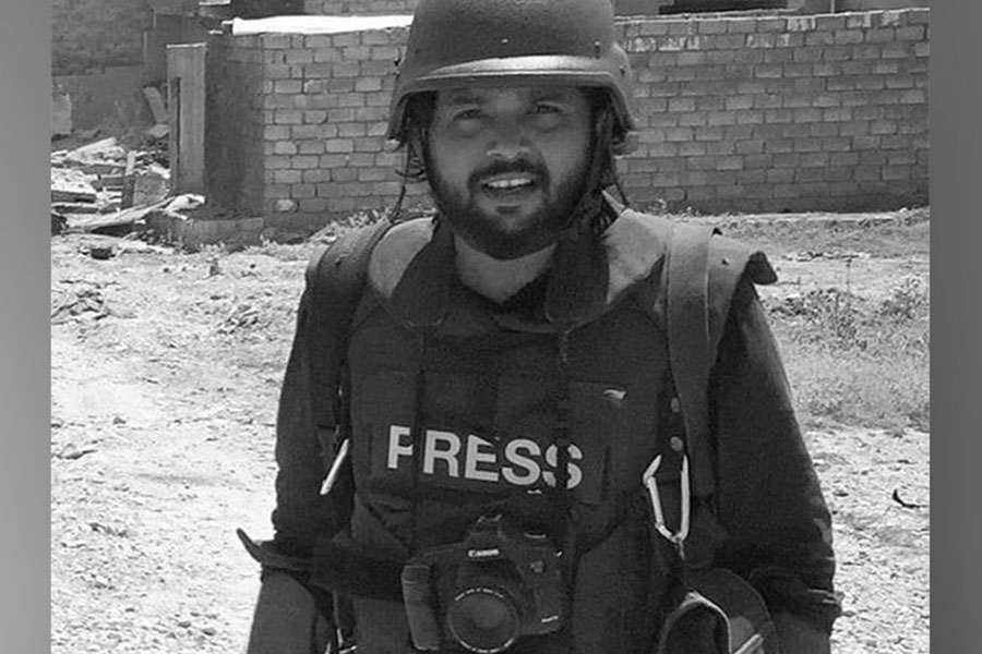अफगानिस्तानको युद्धमा भारतीय पत्रकारको मृत्यु