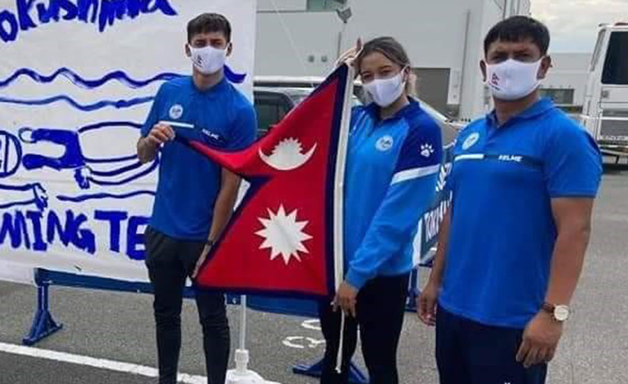 टोकियो ओलम्पिकमा गौरिकासँगै एलेक्सले पनि नेपालको झण्डा बोक्ने
